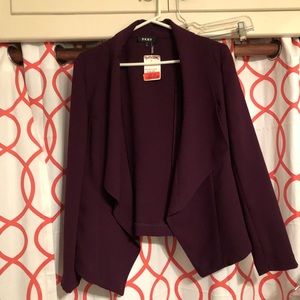 DKNY plum colored blazer/jacket